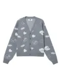 CHOCOOLATE button-up cardigan - Grey