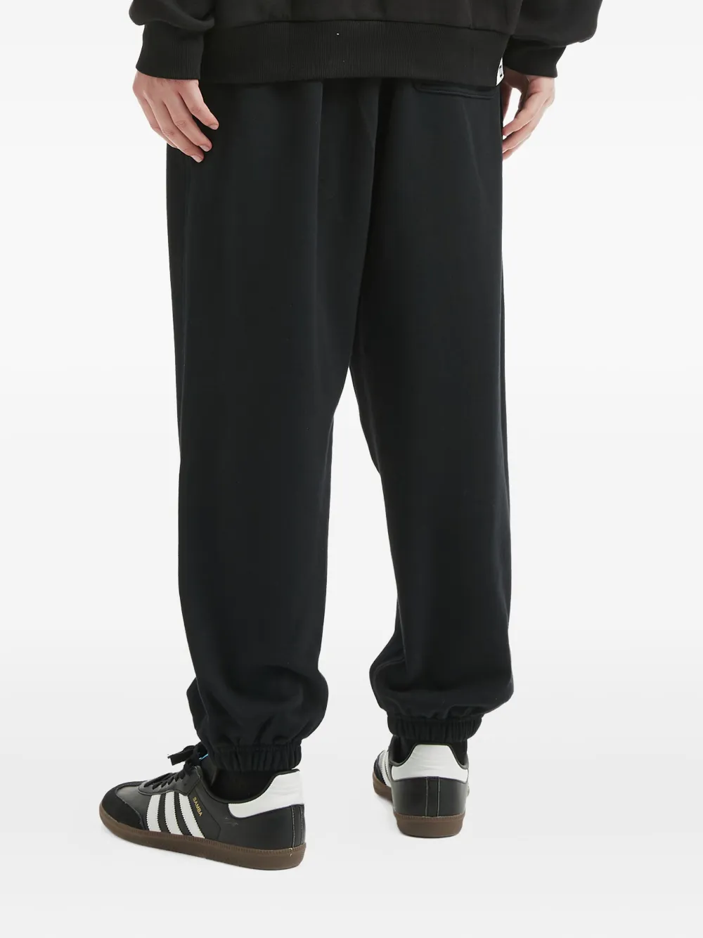 Izzue X Russell Athletic Logo-patch Track Pants In Black