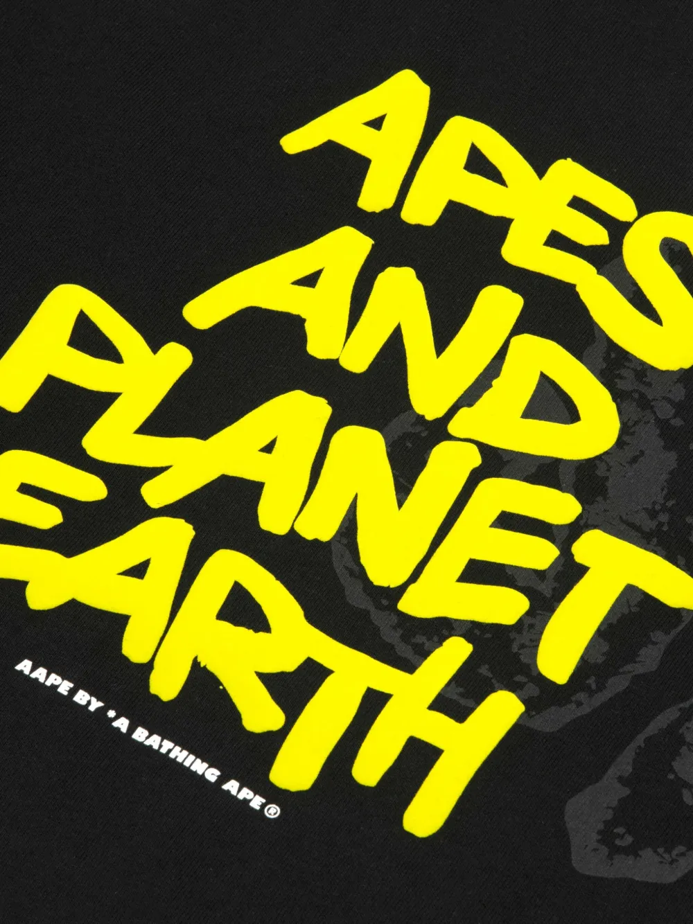 AAPE BY *A BATHING APE T-shirt met lange mouwen Zwart