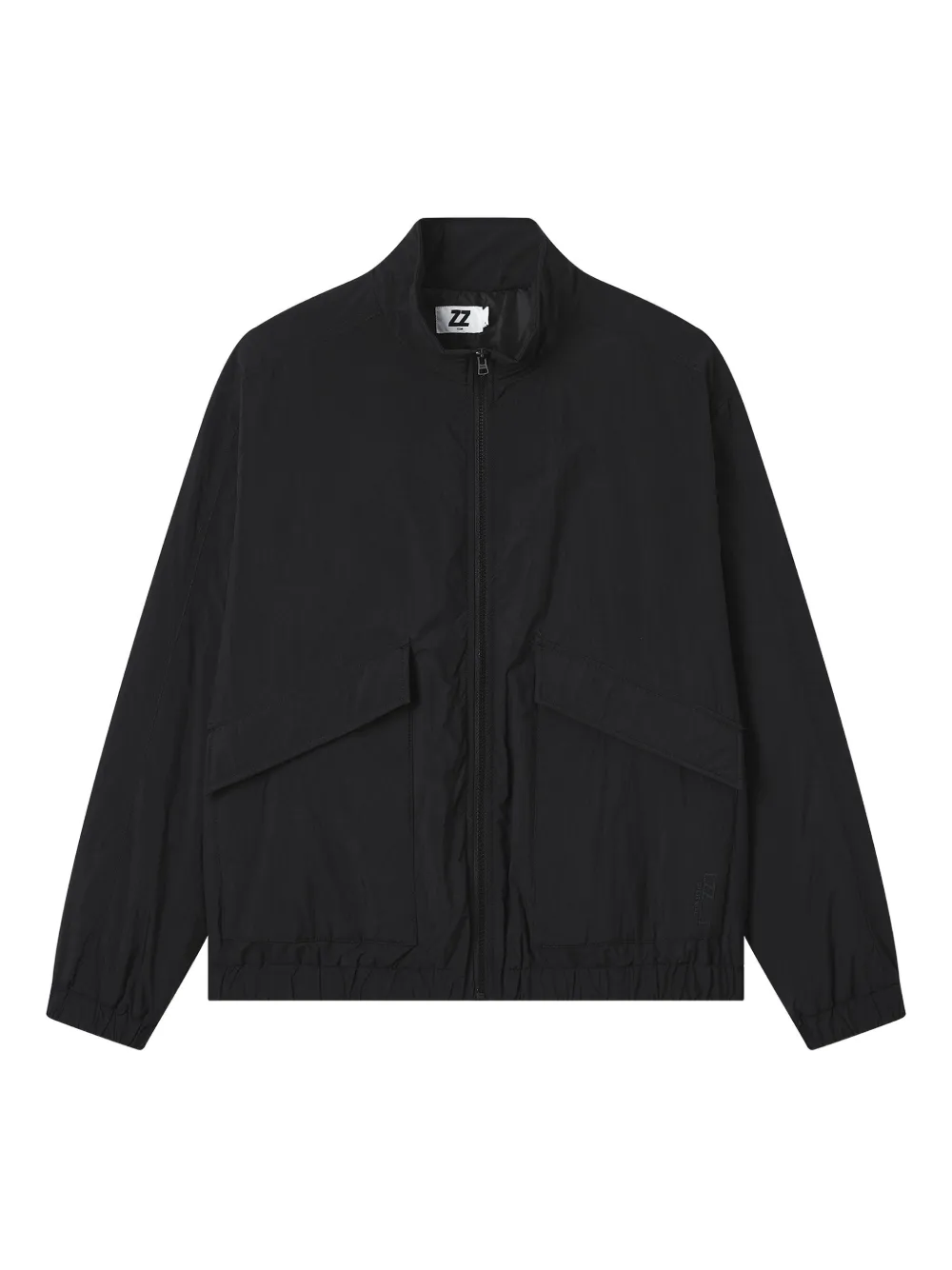 izzue chamarra con logo en relieve | negro | Image 1