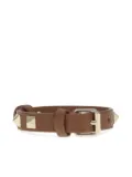Valentino Garavani Rockstud leather bracelet - Brown