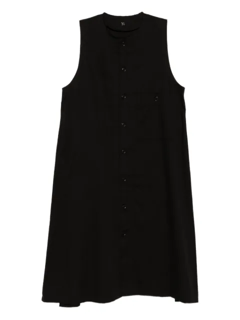 Y's cotton twill dress 