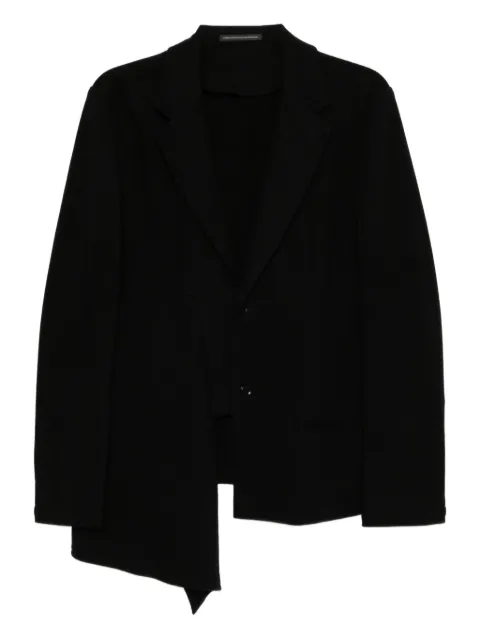 Y's blazer con diseño asimétrico
