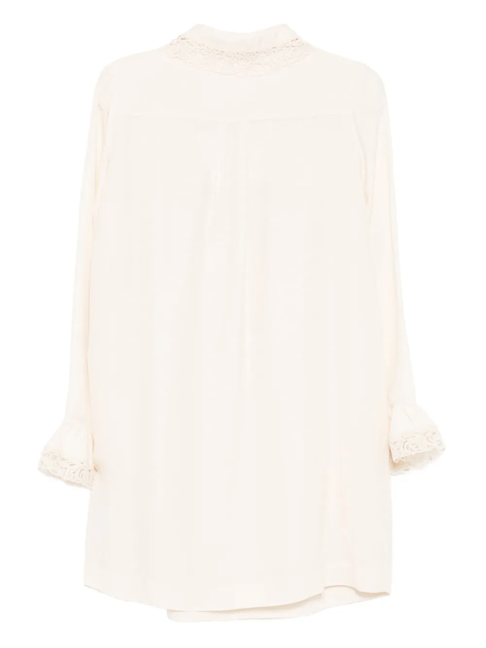 ZIMMERMANN lace-trim dress - Beige