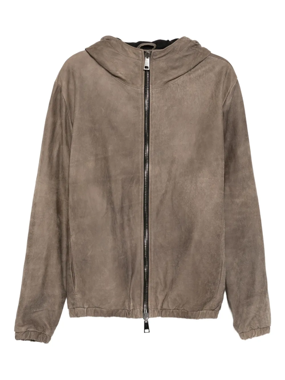 Giorgio Brato veste en cuir | gris | Image 1