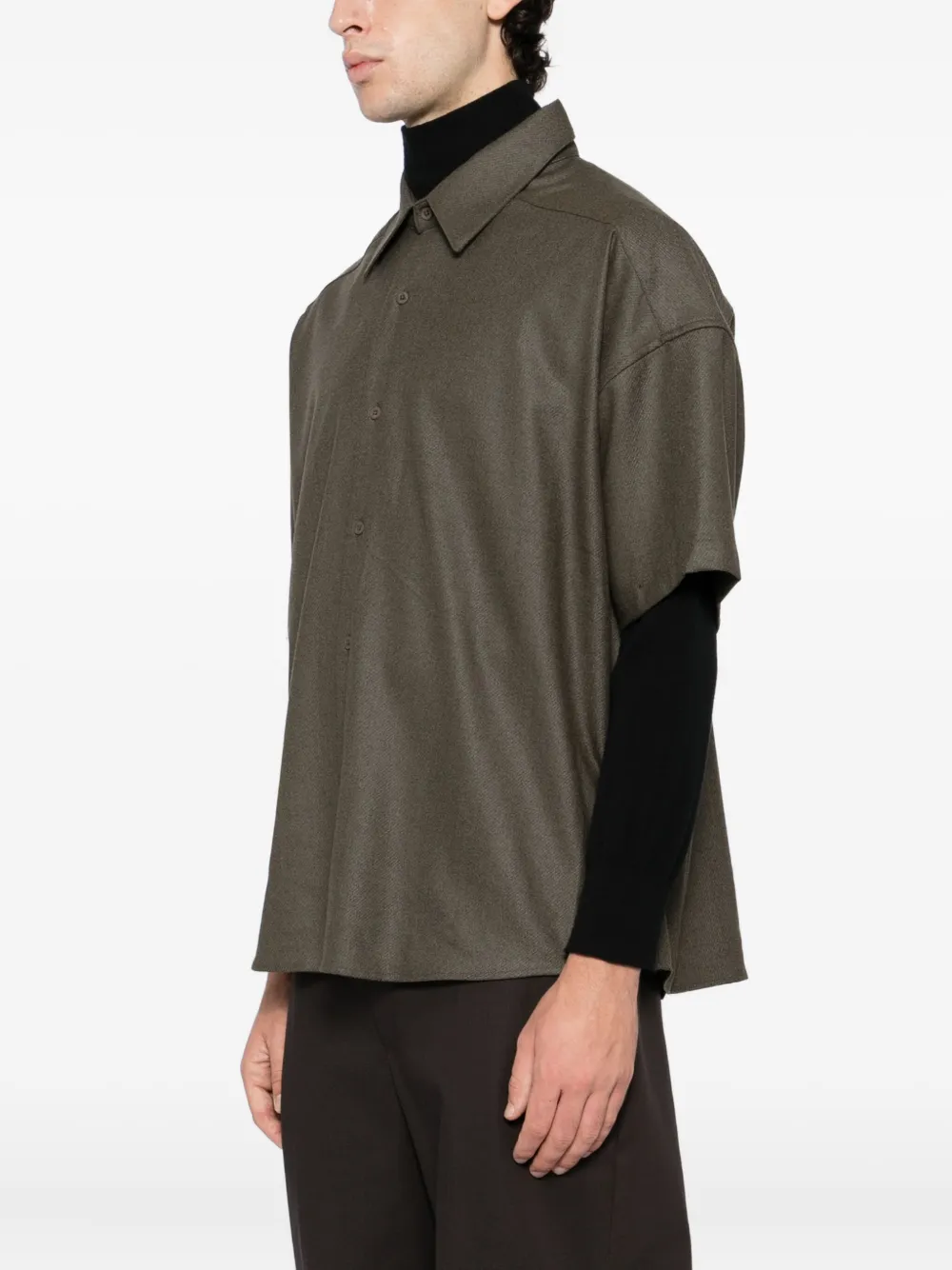 Entire Studios Short-sleeves Shirt In Green