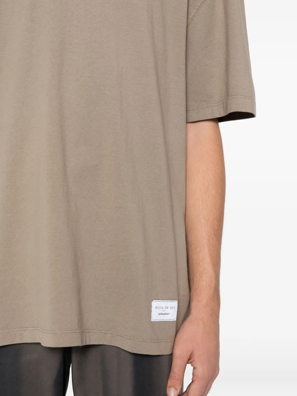 Ih Nom Uh Nit T-shirt met logo Bruin