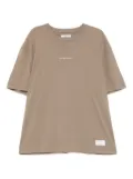 Ih Nom Uh Nit silicone logo T-shirt - Brown