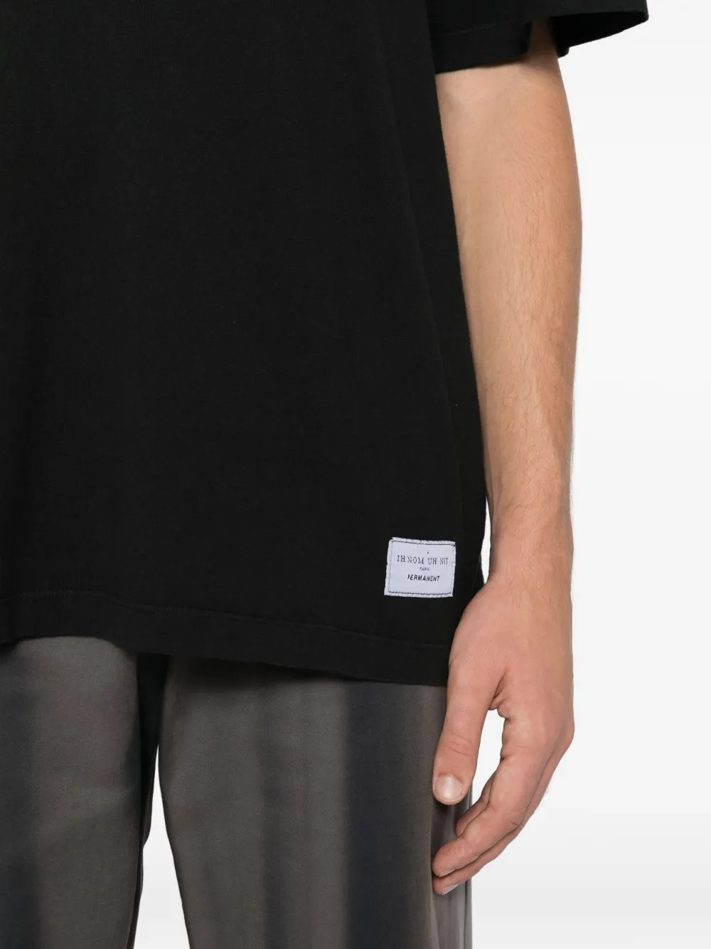 Ih Nom Uh Nit T-shirt met logo Zwart