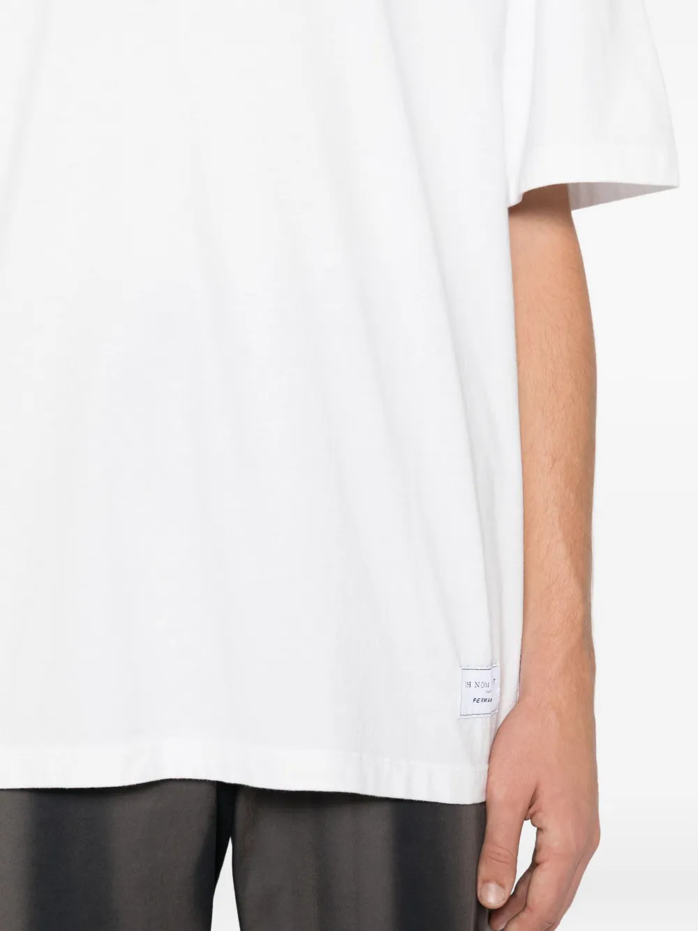 Ih Nom Uh Nit T-shirt met logo Wit