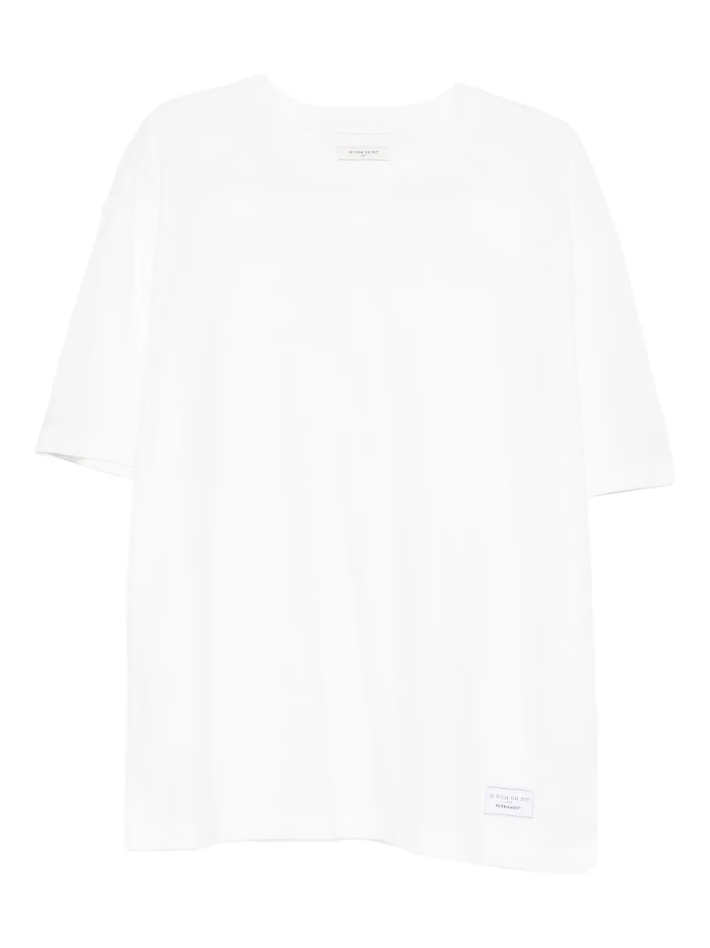 Ih Nom Uh Nit silicone logo T-shirt | White | Image 1