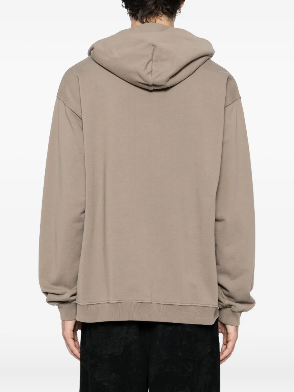 Ih Nom Uh Nit Silicone Logo Hoodie In Brown