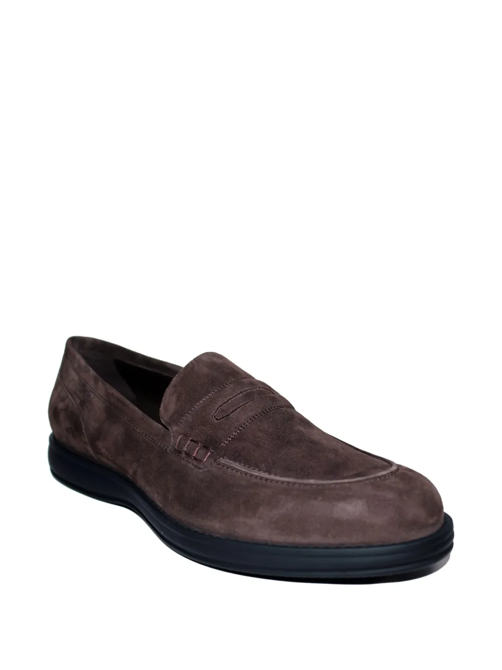 Brioni suede penny loafers - Bruin