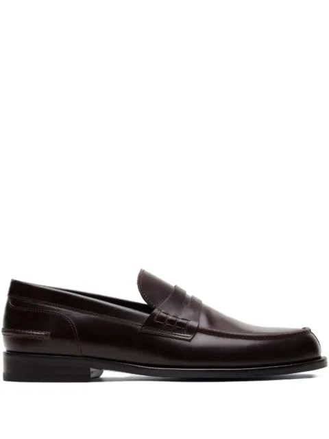 Brioni College レザーローファー