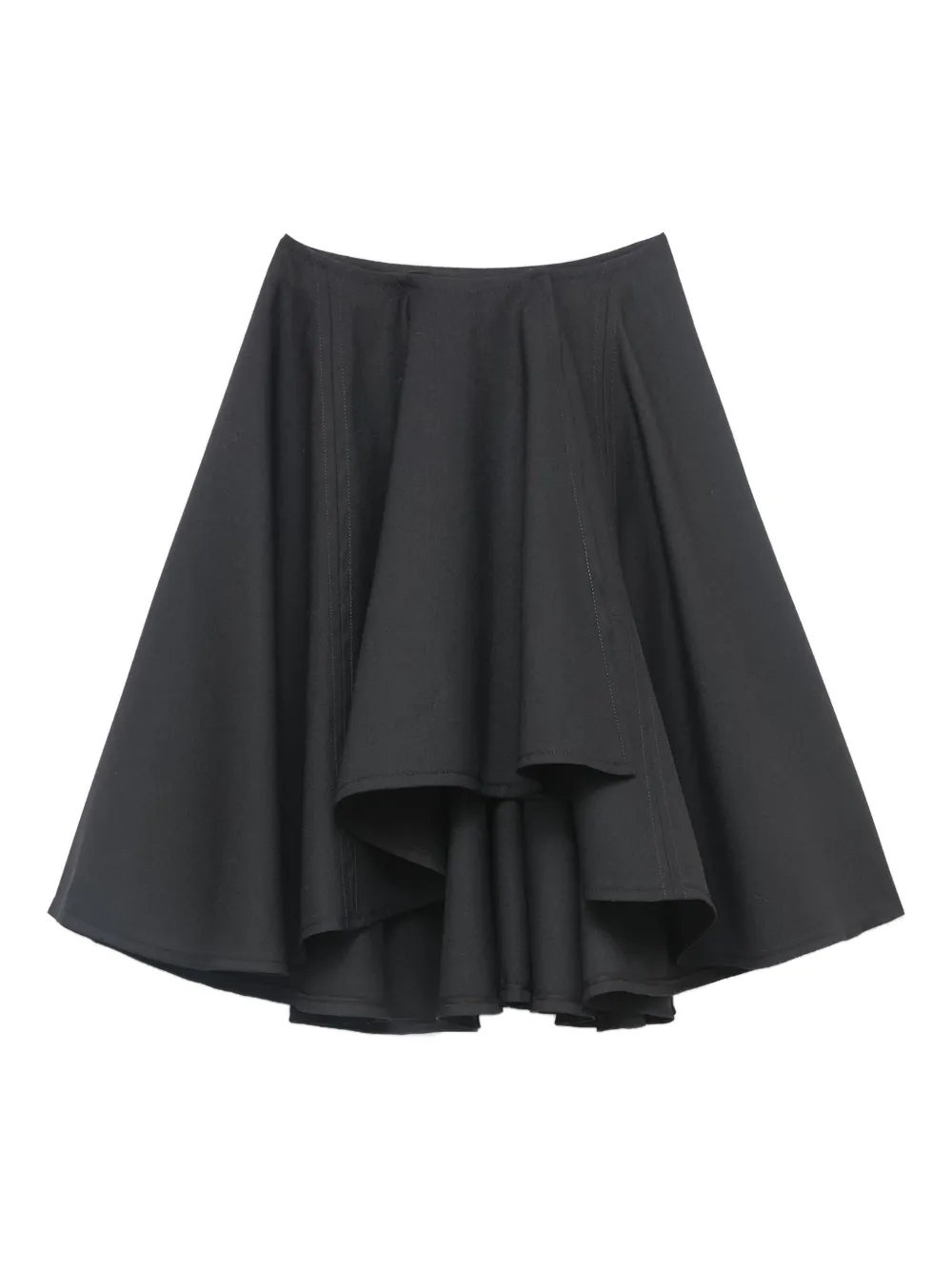 Bite Studios Tailored Voluminous Skirt In Black