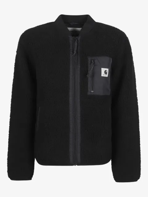 Carhartt WIP Suéter com zíper e bolso no busto