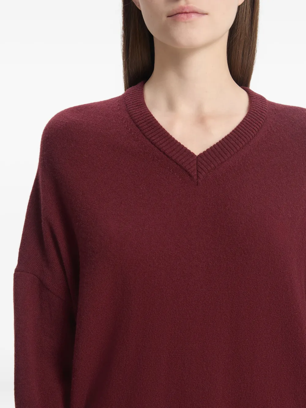 Bite Studios V-neck Sweater In Red