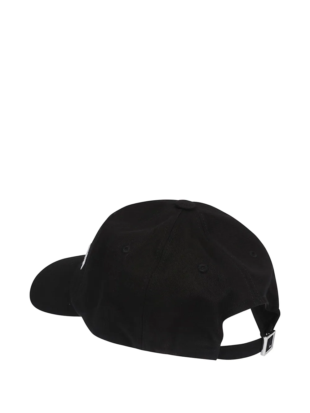 Wooyoungmi logo-embroidered baseball cap Zwart