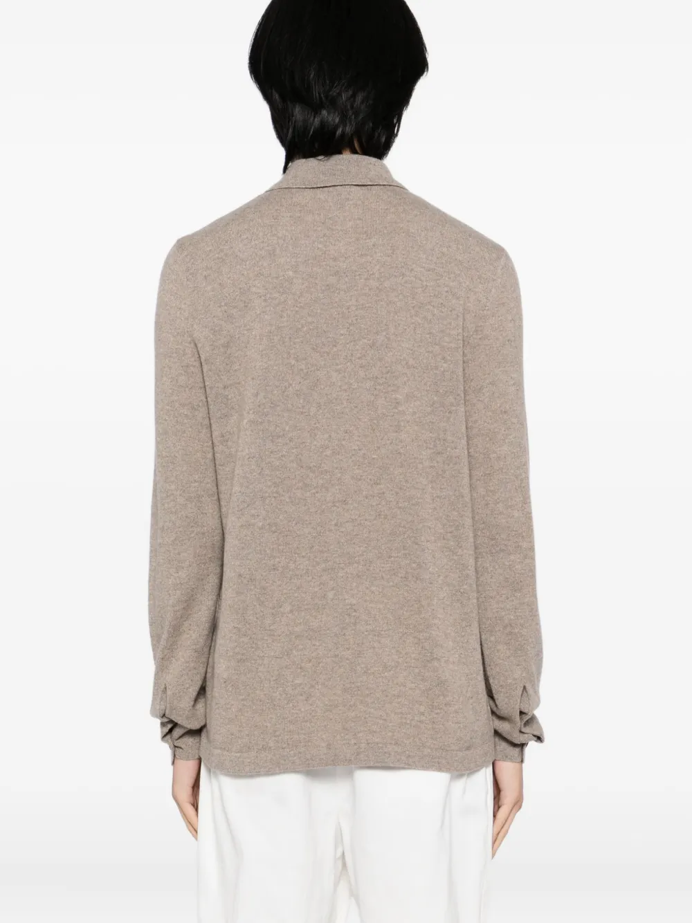 Brioni Cashmere Shirt In Neutral