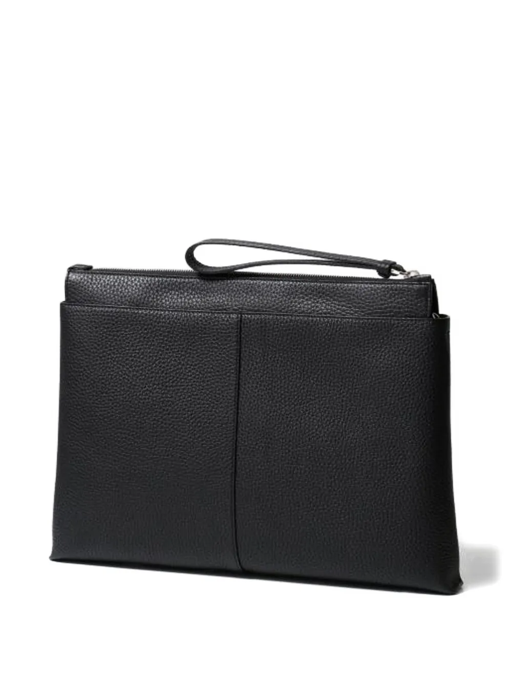 Tod's medium leather document holder - Zwart