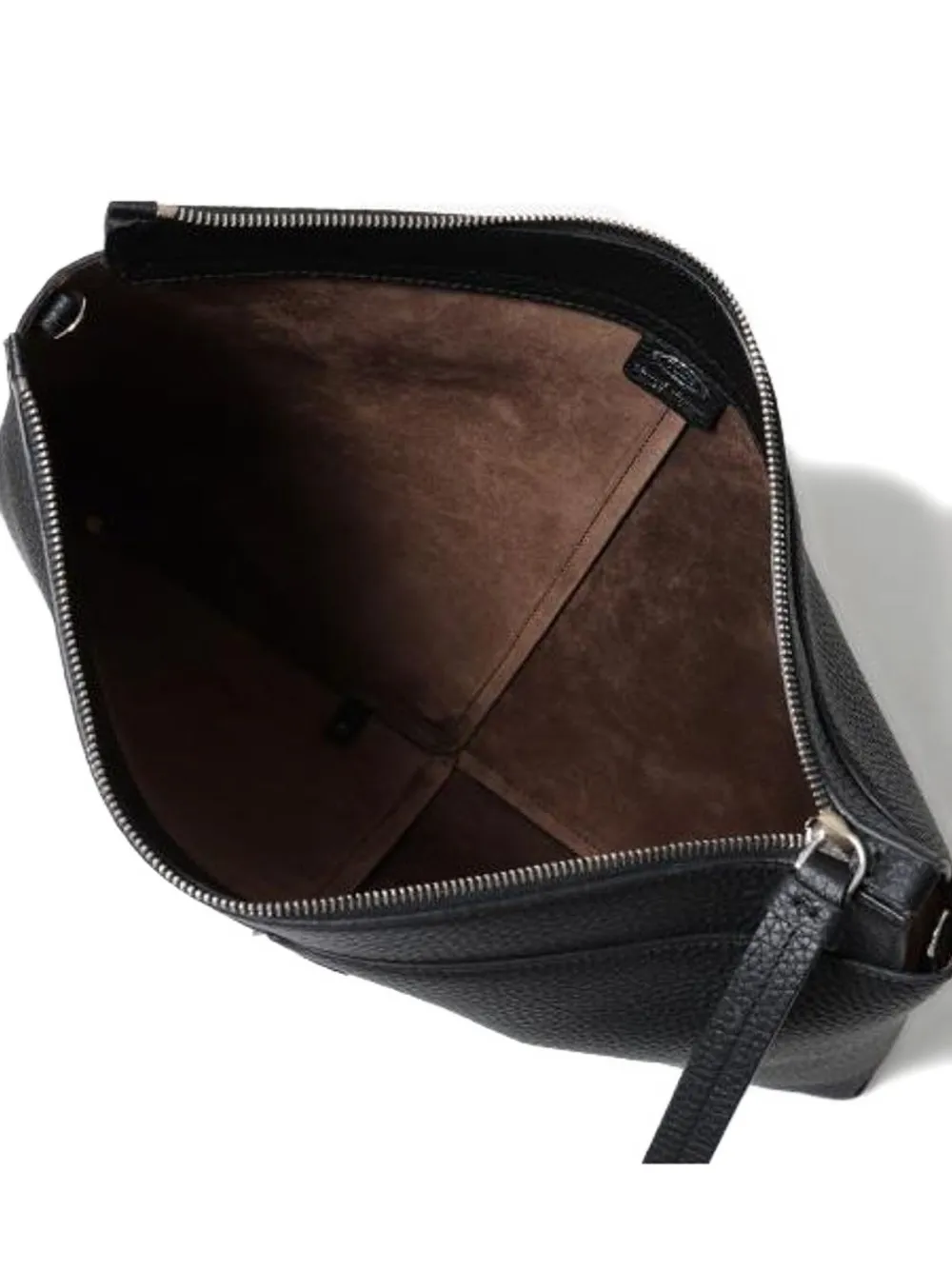 Tod's Medium leren documentenmap Zwart