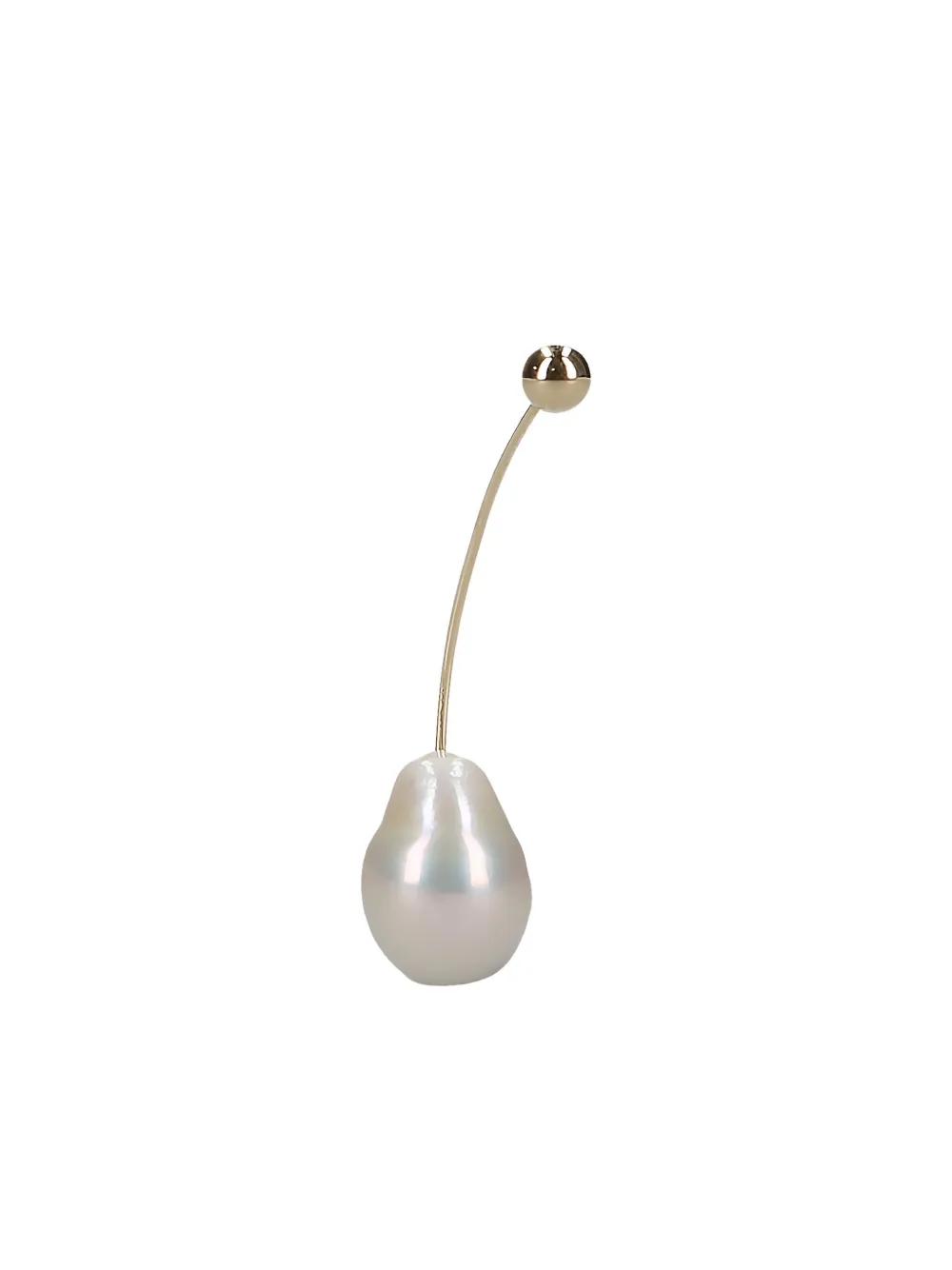Sophie Bille Brahe 14K yellow gold Ariel pearl earring - ゴールドトーン Sophie Bille Brahe 14K yellow gold Ariel pearl earring - ゴールドトーン