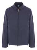 GR10K spread-collar double-slider zip jacket - Blue