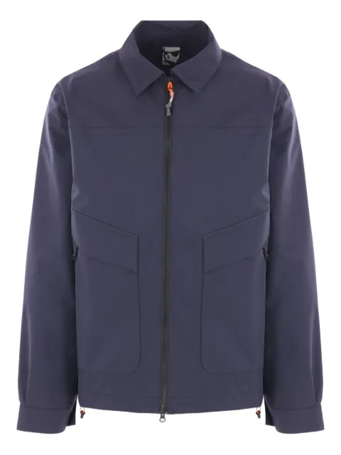 GR10K spread-collar double-slider zip jacket