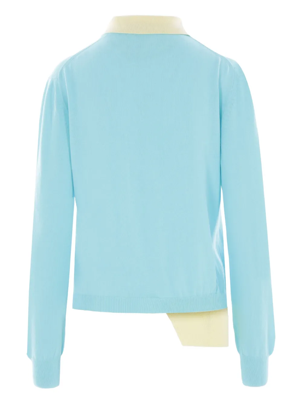 All In Double-layer Polo Shirt In Blue