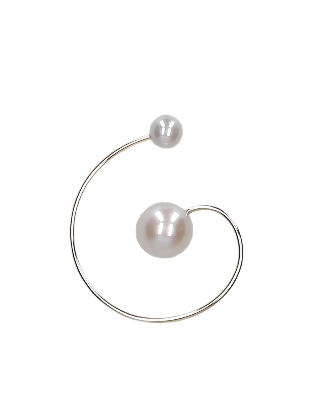 Sophie Bille Brahe 14K yellow gold pearl-embellishment earring - Sophie Bille Brahe 14K yellow gold pearl-embellishment earring -