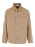 Diomene patch-pocket jacket - Brown