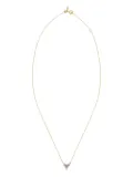 Yannis Sergakis 18K yellow gold Mini Pétal diamond necklace