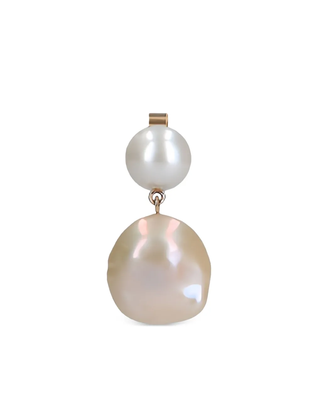 Sophie Bille Brahe 14K yellow gold Venus pearl earrings - ゴールドトーン Sophie Bille Brahe 14K yellow gold Venus pearl earrings - ゴールドトーン
