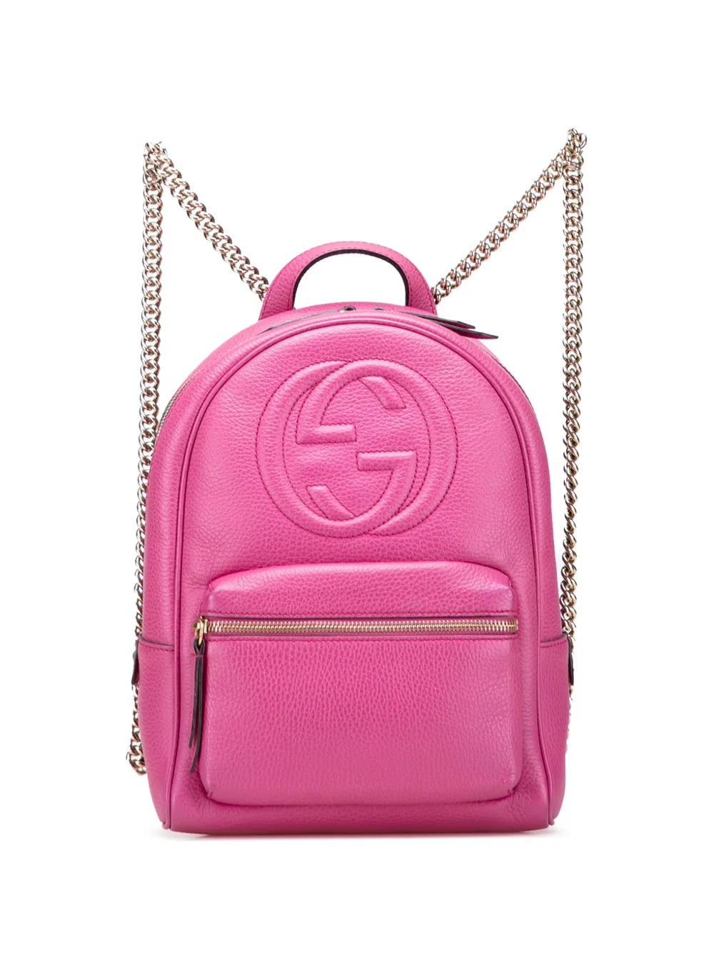Gucci Pre-Owned 2016-2025 Leather Soho backpack | Pink | Image 1