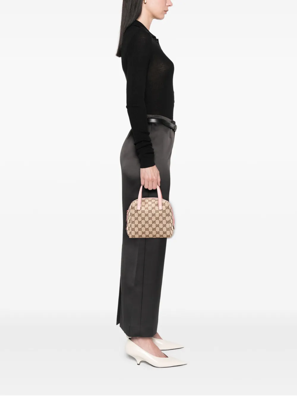 Gucci Pre-Owned 2000-2015 Mini GG Canvas Balthus Tofu Bag handbag | Pre-Owned | Image 2
