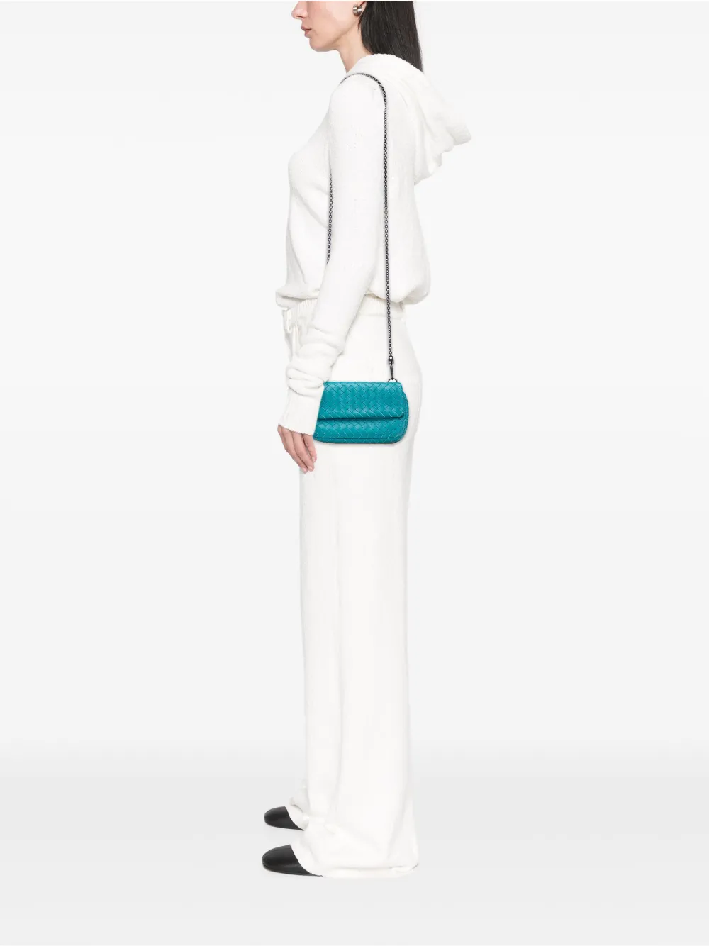 Bottega Veneta Pre-Owned 2012-2025 Mini Nappa Intrecciato Expandable Chain crossbody bag | Pre-Owned | Image 2