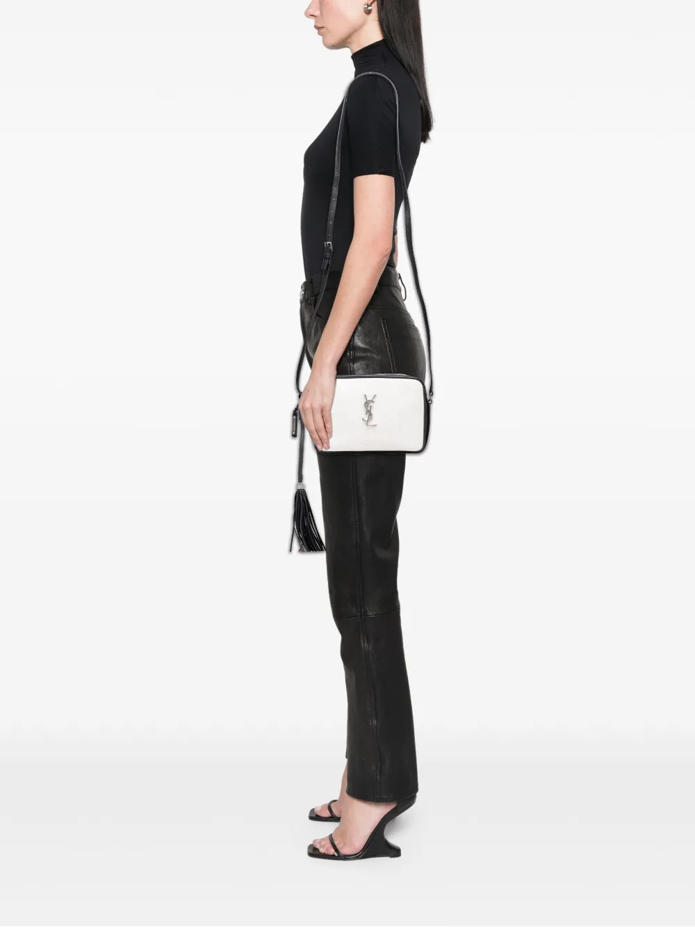 Saint Laurent Pre-Owned 2019 Canvas Monogram Lou Camera Bag crossbody bag | Pre-Owned | Image 2
