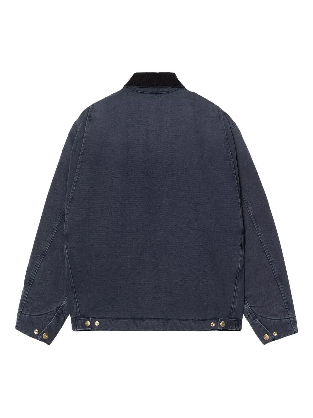 Carhartt Corduroy-collar Quilted Jacket In Blue