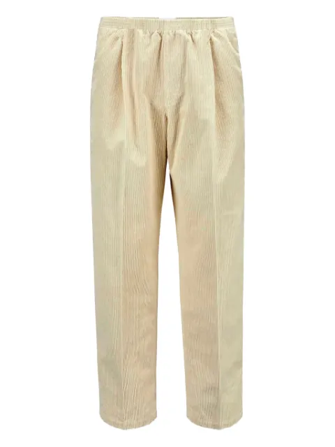 Cellar Door pleated corduroy trousers