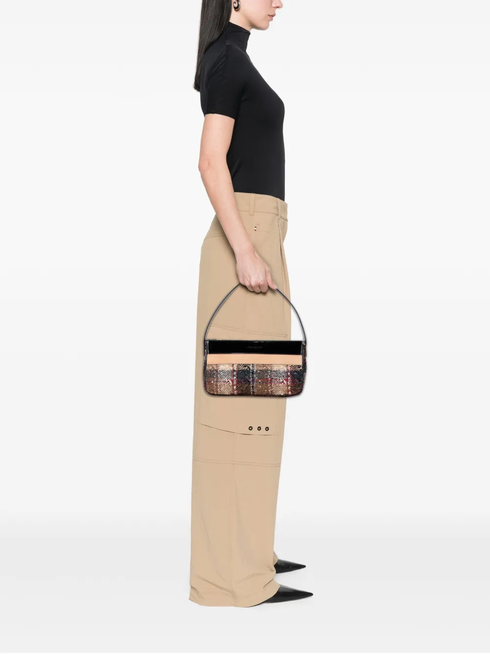 Burberry Pre-Owned 2000-2017 Wool shoulder bag | Pre-Owned | Image 2