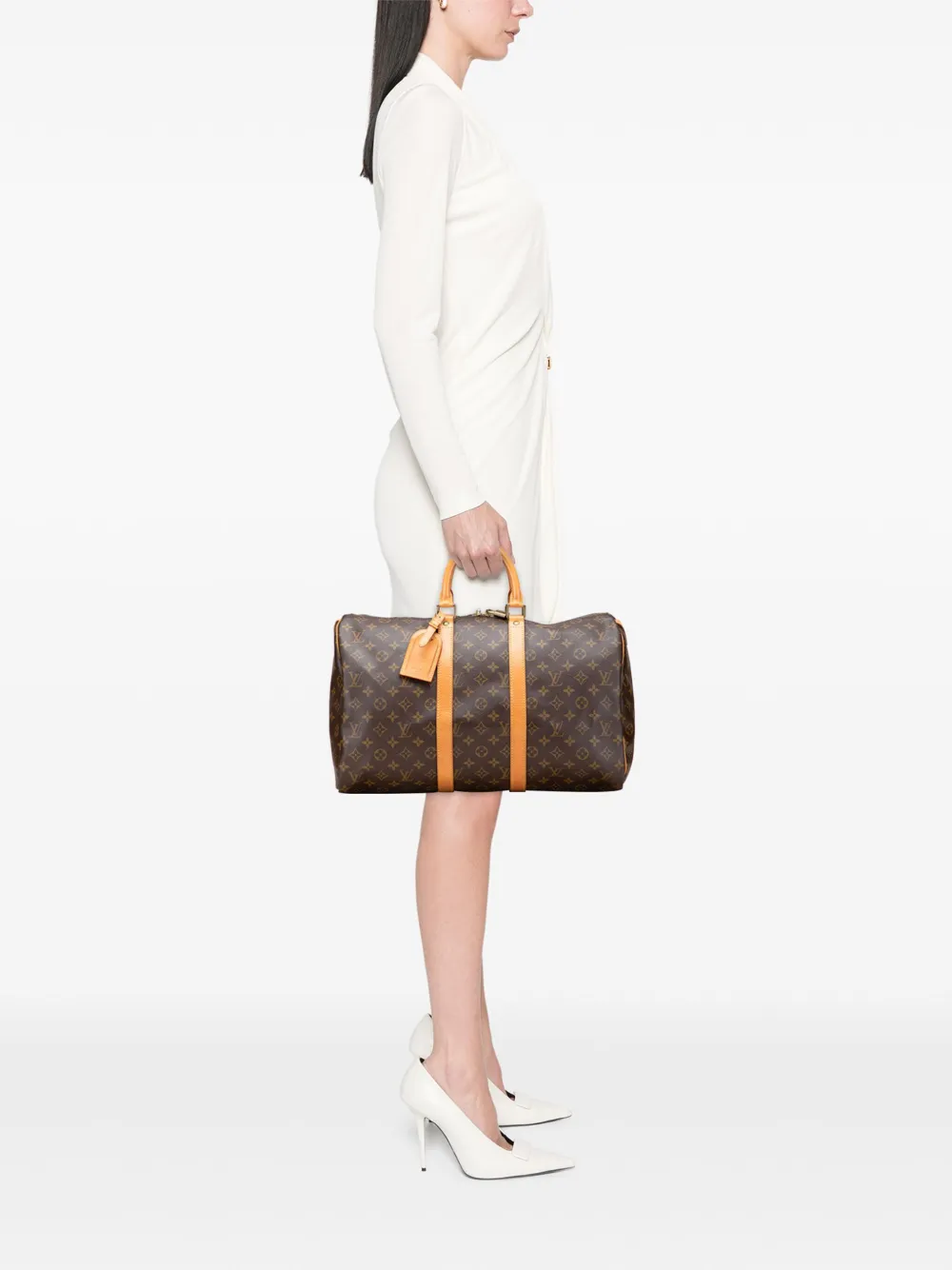 Louis Vuitton Pre-Owned 1995 Monogram Keepall 45 travel bag | Pre-Owned | Image 2