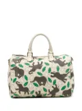 Gucci Pre-Owned 2016-2025 Limited Edition GG Supreme Joy Snowman In Africa boston bag - Brown