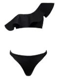 SOFIA ERHAN ruffle one-shoulder bikini - Black