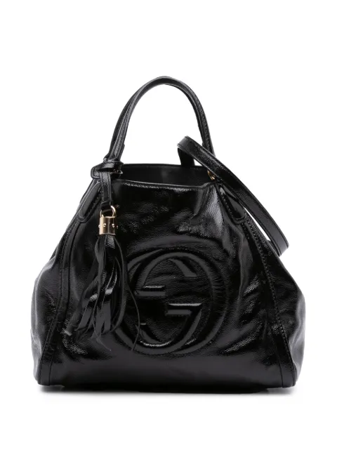 Gucci Pre-Owned 2016-2025 Small Patent Soho satchel