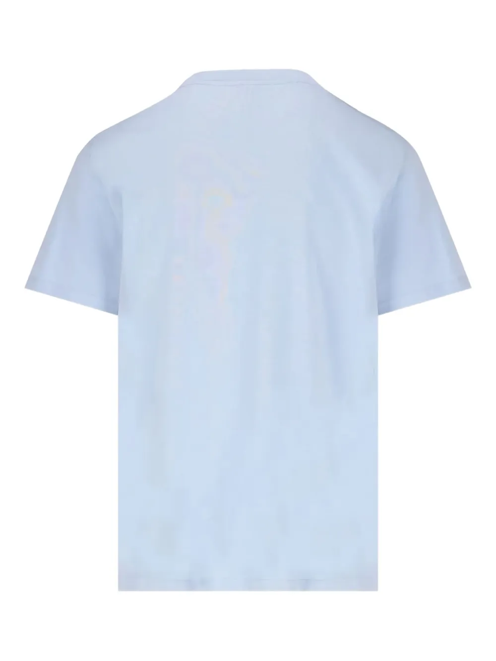 LOEWE Anagram-embroidered T-shirt - Blauw