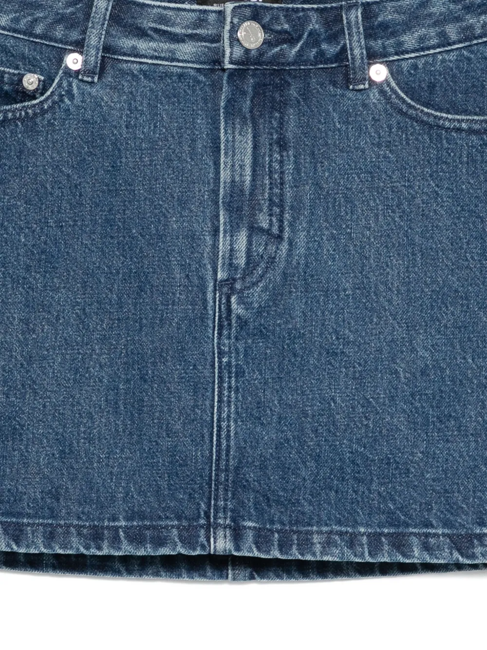 A.P.C. Denim rok Blauw