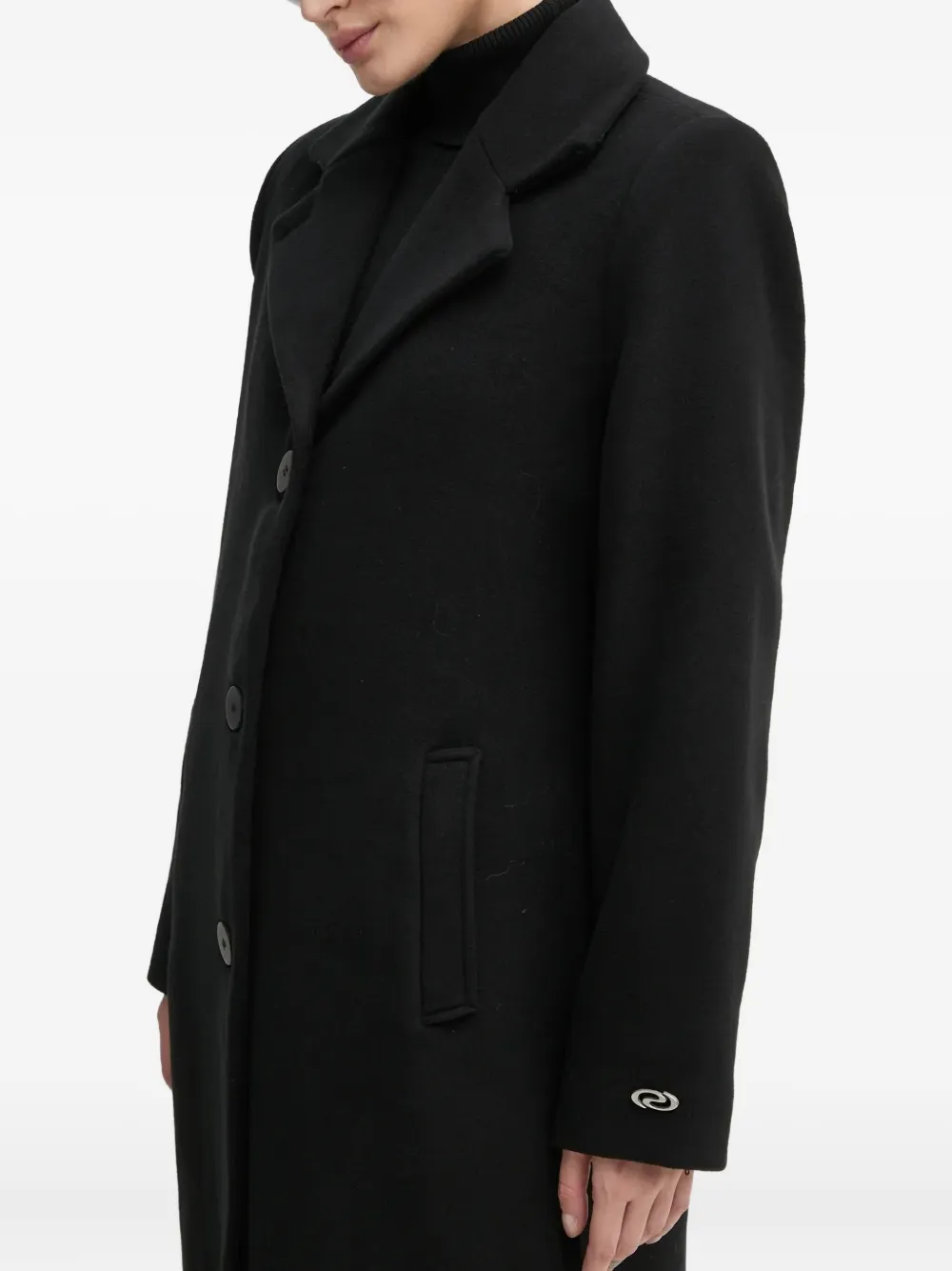Résumé Button pocket coat | Black | Image 1
