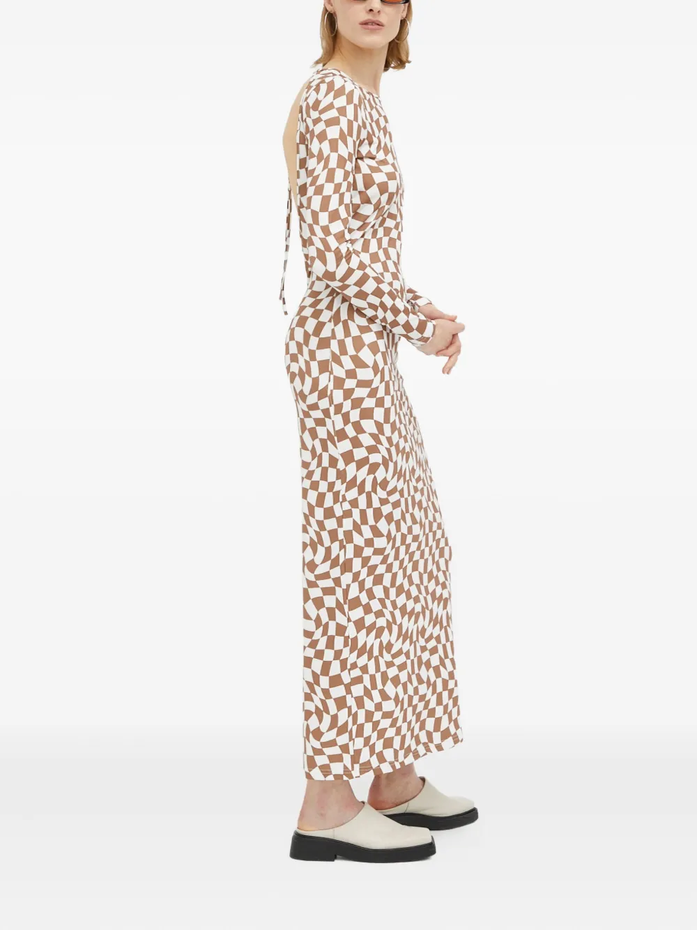 Résumé checked midi dress | Day Dresses | Image 2