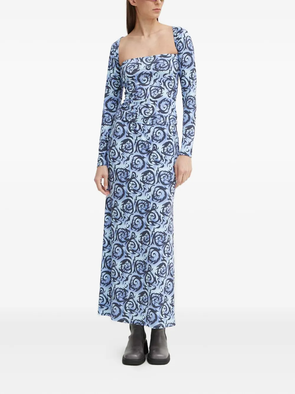 Résumé square neck printed top | Blouses | Image 2
