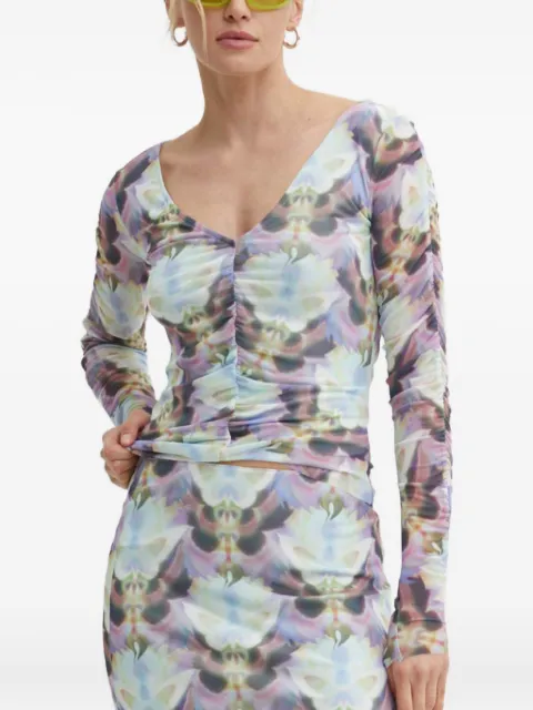 Résumé ruched long-sleeve top